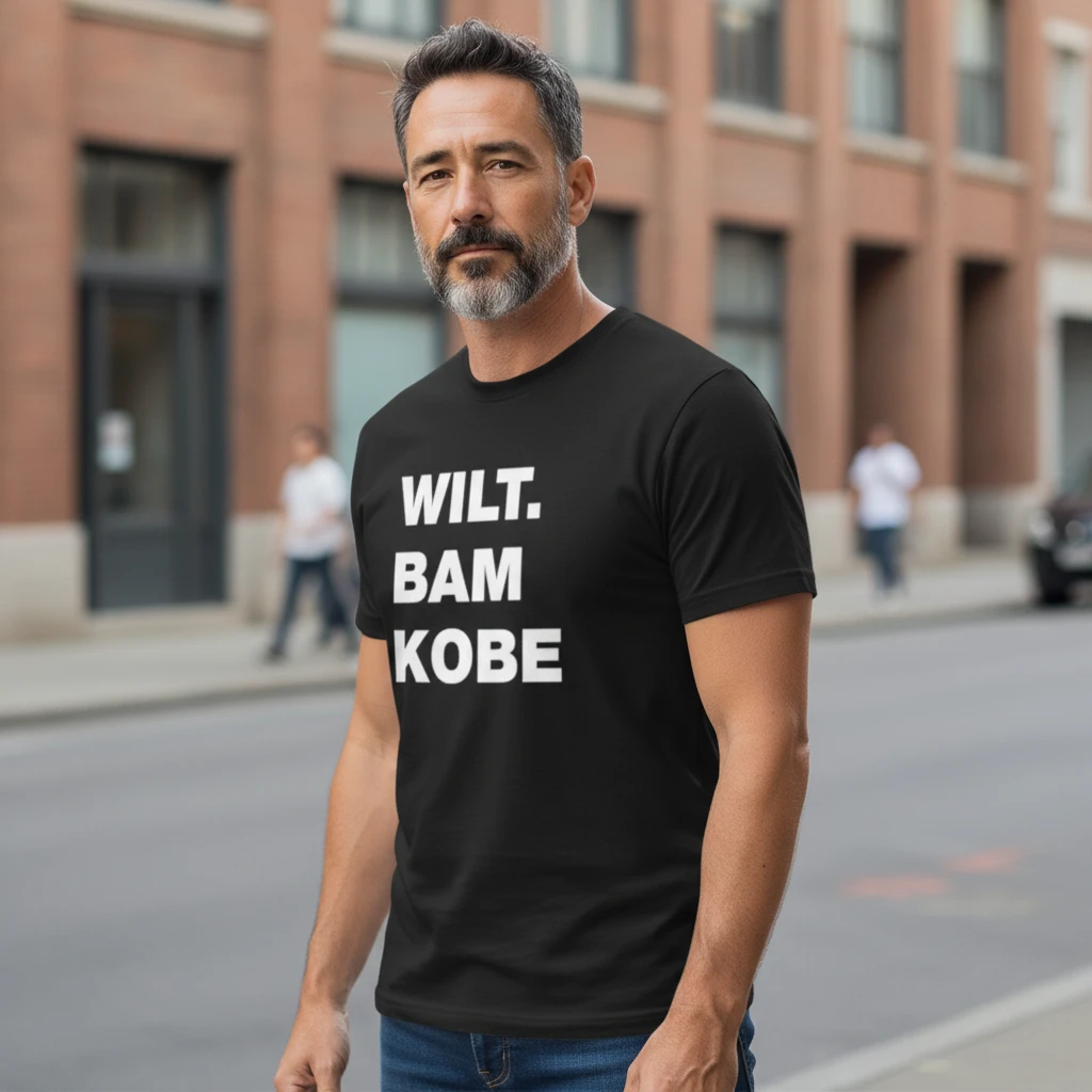 Wilt Bam Kobe Vintage Basketball Tee Retro Sports Fan Gift