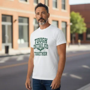 Tough Detailed Together Motivational Team Graphic Tee
