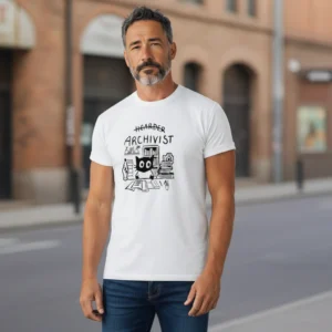 Hoarder Archivist Humor Tee Funny Librarian and Record Keeper Gift
