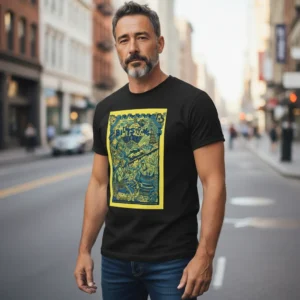 Billy Strings Tee Shirt Psychedelic Bluegrass Tour Graphic Tee