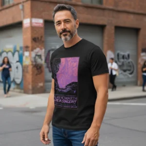 Alan Howarth Live In Concert Sat Aug 19, 2024 Concert Tee for Horror Synth Fans