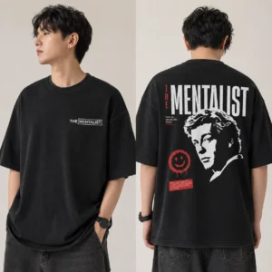 The Mentalist Patrick Jane Vintage Bootleg Tee Red John Smiley Shirt