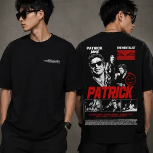 Patrick Jane The Mentalist Retro Detective Graphic Tee