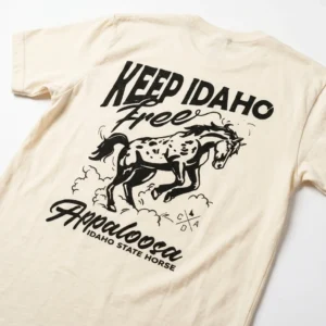 Idaho State Horse Appaloosa Tee Keep Idaho Free Western Shirt