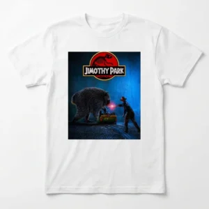 Jimothy Park Movie Parody Tee Funny Raccoon Meme Graphic T-Shirt