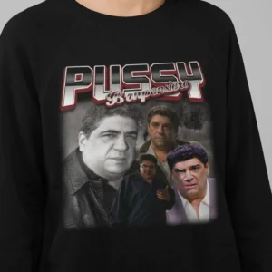Vincent Pastore 1946-2026 Vintage Bootleg Bonpensiero Sweatshirt Vintage Mobster TV Fan Graphic Crewneck