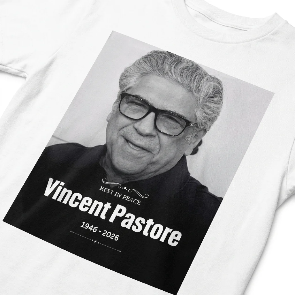 Vincent Pastore 1946-2026 Memorial Tee Rest In Peace Fan Tribute