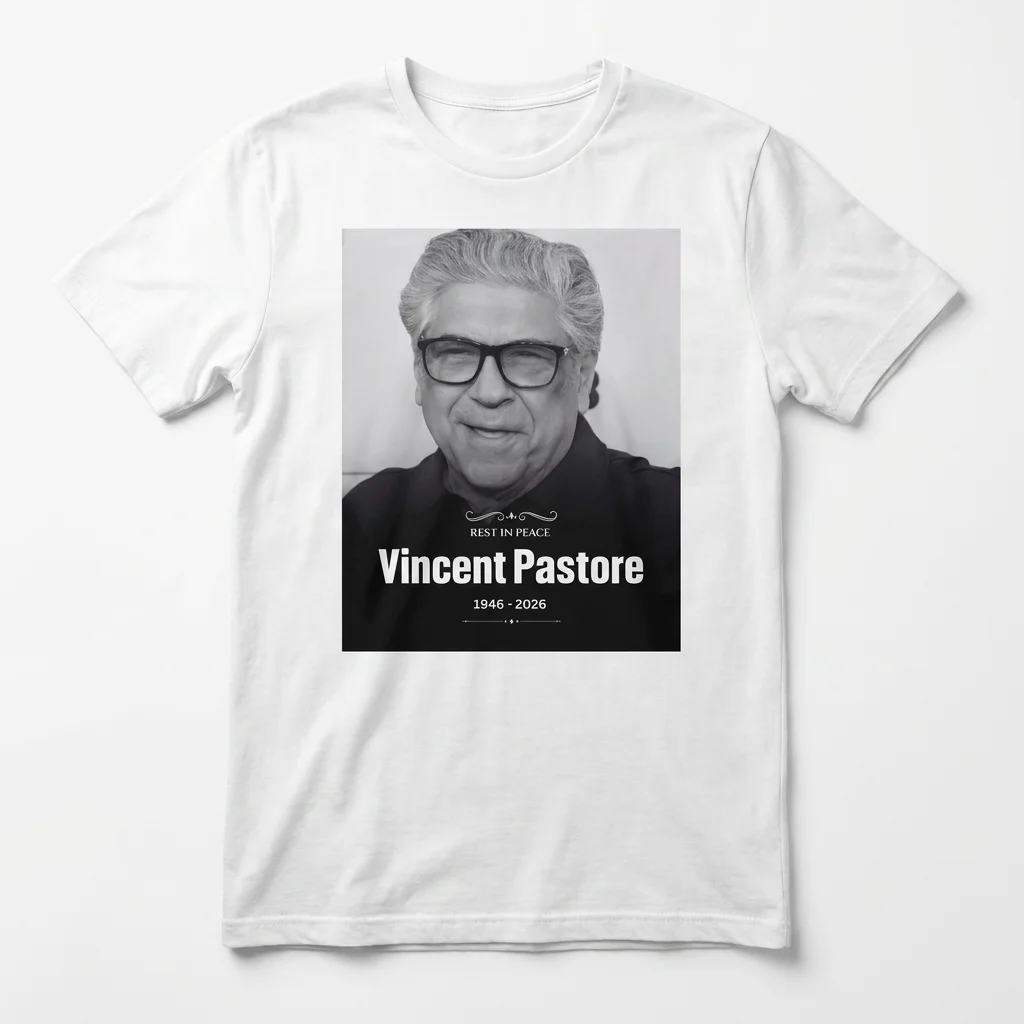 Vincent Pastore 1946-2026 Memorial Tee Rest In Peace Fan Tribute