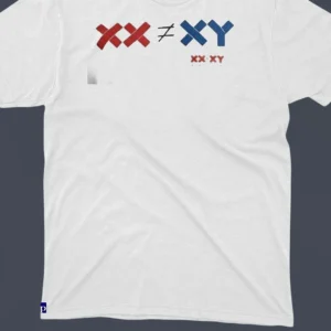 XX XY Tee Chromosome Biology Graphic Shirt for Science Enthusiasts available at our Los Angeles warehouse