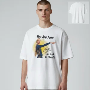 You Are Fine Go Back To Class Caitlin Clark Tee, Funny Basketball Graphic T-Shirt Gift for Sports Fa available at our Los Angeles warehouse