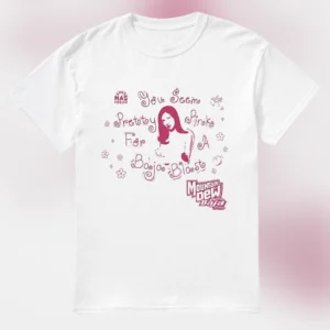 You Seem Pretty Pink For A Baja Blast Tee, Funny Retro Pop Soda Parody Graphic T-Shirt available at our Los Angeles warehouse