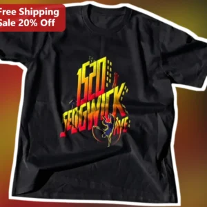 Sedgwick Ave Tee Hip Hop Birthplace Graphic T-Shirt for Music Fans available at our Los Angeles warehouse
