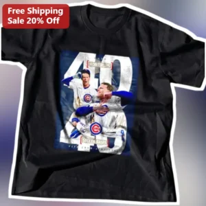 40 Home Runs 40 Stolen Bases Tee Pete Crow-Armstrong Cubs 40-40 Club Baseball Gift available at our Los Angeles warehouse