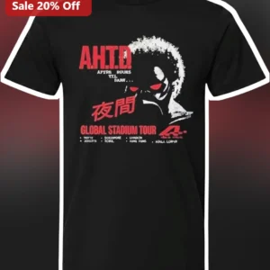A.H.T.D. Global Stadium Tour Tee After Hours Til Dawn EDM Concert Merch available at our Los Angeles warehouse