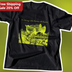 A Rising Tide Floats All Boats Vintage Noah's Ark Graphic Tee available at our Los Angeles warehouse