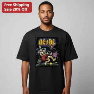 AC/DC August 31 2026 NRG Stadium Houston Texas Graphic Tee Power Up Tour Concert Shirt Gift for Rock available at our Los Angeles warehouse