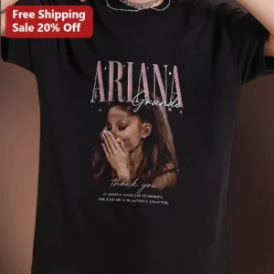 Ariana Grande Thank U Next Tour Merch Tee 41 Shows Endless Memories Fan Gift available at our Los Angeles warehouse