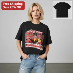 Arizona Cardinals Tee Vintage Retro Mascot Football Graphic Shirt Gift for NFL Fans available at our Los Angeles warehouse