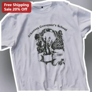 Arkansas Governor's School Tee Vintage Collegiate AGS Alumni Gift for Students available at our Los Angeles warehouse