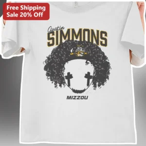 Austin Simmons Mizzou Missouri Tigers Quarterback Tee College Football Fan Gear available at our Los Angeles warehouse