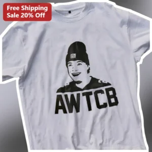 AWTCB Tee And We're The Cleveland Browns Corey Matthews Graphic Shirt available at our Los Angeles warehouse