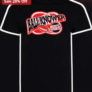 Ball Knower Mostly Sports Tee Ohio Football Graphic Shirt for Men Women available at our Los Angeles warehouse