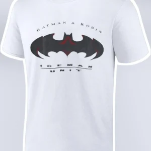 Batman Robin Tee Vintage DC Comics Superhero Logo Graphic Shirt for Men Women Kids available at our Los Angeles warehouse