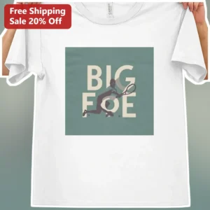 Big Foe Frances Tiafoe Tennis Player Graphic Tee Vintage Style Gift available at our Los Angeles warehouse
