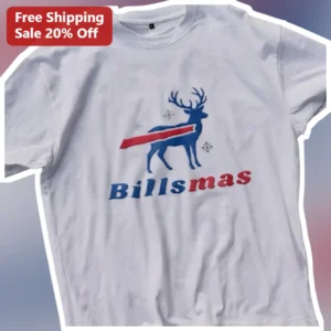 Billsmas Tee Merry Billsmas Buffalo Bills Christmas Shirt Gift for Him available at our Los Angeles warehouse