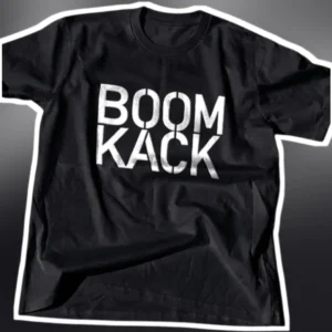 BOOM KACK Tee Parks and Recreation Ron Swanson Funny Quote Graphic Shirt for Fans available at our Los Angeles warehouse
