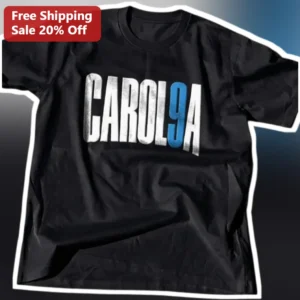 CAROL9A Tee Vintage Carolina UNC Inspired Graphic T-Shirt for Men Women available at our Los Angeles warehouse