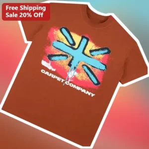 Carpet Company Skate Clothing Tee Baltimore Indie Rock Band Graphic Shirt available at our Los Angeles warehouse