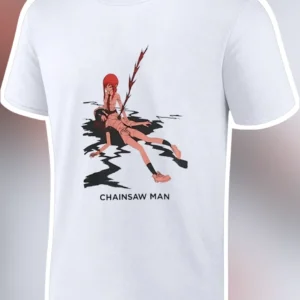 Chainsaw Man Makima Anime Graphic Tee for Fans available at our Los Angeles warehouse