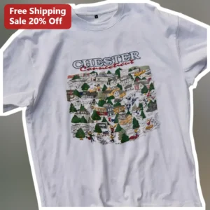 Chester Connecticut Tee Classic Established Souvenir Shirt for Men Women available at our Los Angeles warehouse