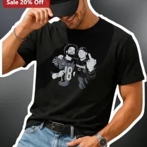 Chicago Bears Mitchell Trubisky Funny Graphic Tee for Men available at our Los Angeles warehouse