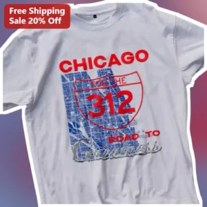 Chicago For The Road To Greatness Tee available at our Los Angeles warehouse
