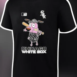 Chicago White Sox Tee Funny Baseball Dog Graphic Shirt for Men Women available at our Los Angeles warehouse