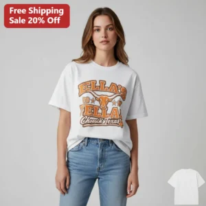Choosin' Texas Tee Custom Name Class Of Year Longhorn Bachelorette Party Shirt Gift For Bridesmaids available at our Los Angeles warehouse