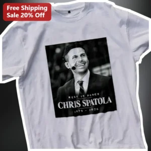 Chris Spatola Rest In Peace Memorial Tribute Tee available at our Los Angeles warehouse
