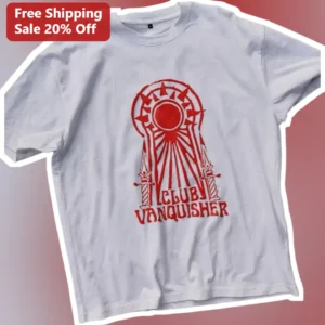 Club Vanquisher Tee Dungeon Crawler Carl Fan Art Esports Gaming Shirt available at our Los Angeles warehouse
