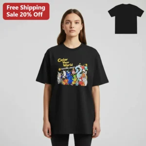 Color Your World Tee Custom Library Name, Personalized Librarian Summer Reading Program Gift for Boo available at our Los Angeles warehouse