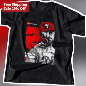 Countdown To Clinch Bryce Harper Philadelphia Phillies Graphic Tee available at our Los Angeles warehouse