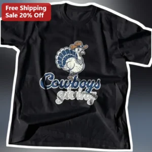 Cowboys Giving Tee Dallas Cowboys Thanksgiving Shirt Football Turkey Day Gift for Men Women available at our Los Angeles warehouse