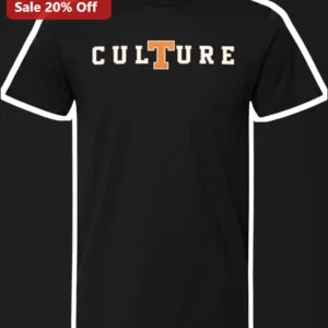 Culture Vintage Collegiate Block Letter Graphic Tee Unisex Streetwear Shirt available at our Los Angeles warehouse