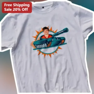 Custom Face Tank Graphic Tee Personalized Photo Overlay Shirt for Gamers available at our Los Angeles warehouse
