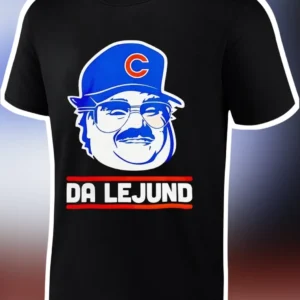 DA LEJUND Harry Caray Chicago Cubs Legend Graphic Tee available at our Los Angeles warehouse