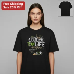 Danny Wimmer Presents Louder Than Life Louisville Kentucky Tee Vintage Rock Festival Gift for Music available at our Los Angeles warehouse