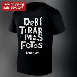 Debí Tirar Más Fotos Tee Bad Bunny Album Lyrics Shirt Gift for Fans available at our Los Angeles warehouse