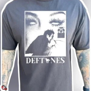 Deftones Vintage Band Logo Graphic Tee Alternative Rock Merch Gift available at our Los Angeles warehouse