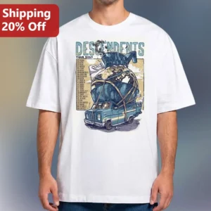 Descendents Tour 2016 Vintage Punk Rock Band Graphic Tee available at our Los Angeles warehouse